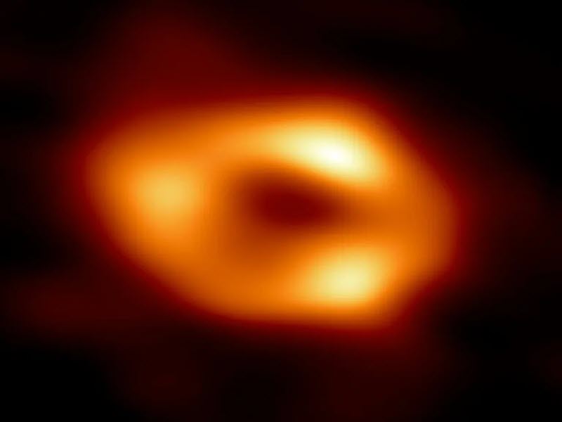 le trou noir Sagittarius A* vu par les appareils du EHL